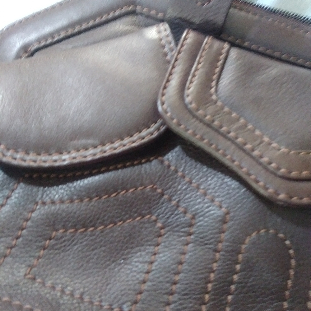 Michael Rome Italian Leather Handbag - Picture 10 of 15